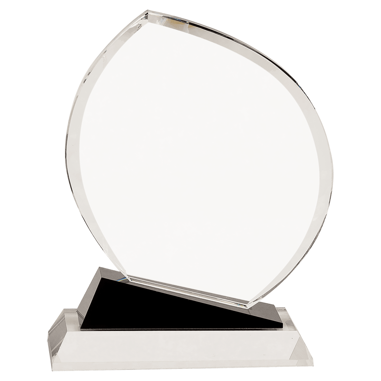 Oblong Crystal with Black Accents - Awards & More #