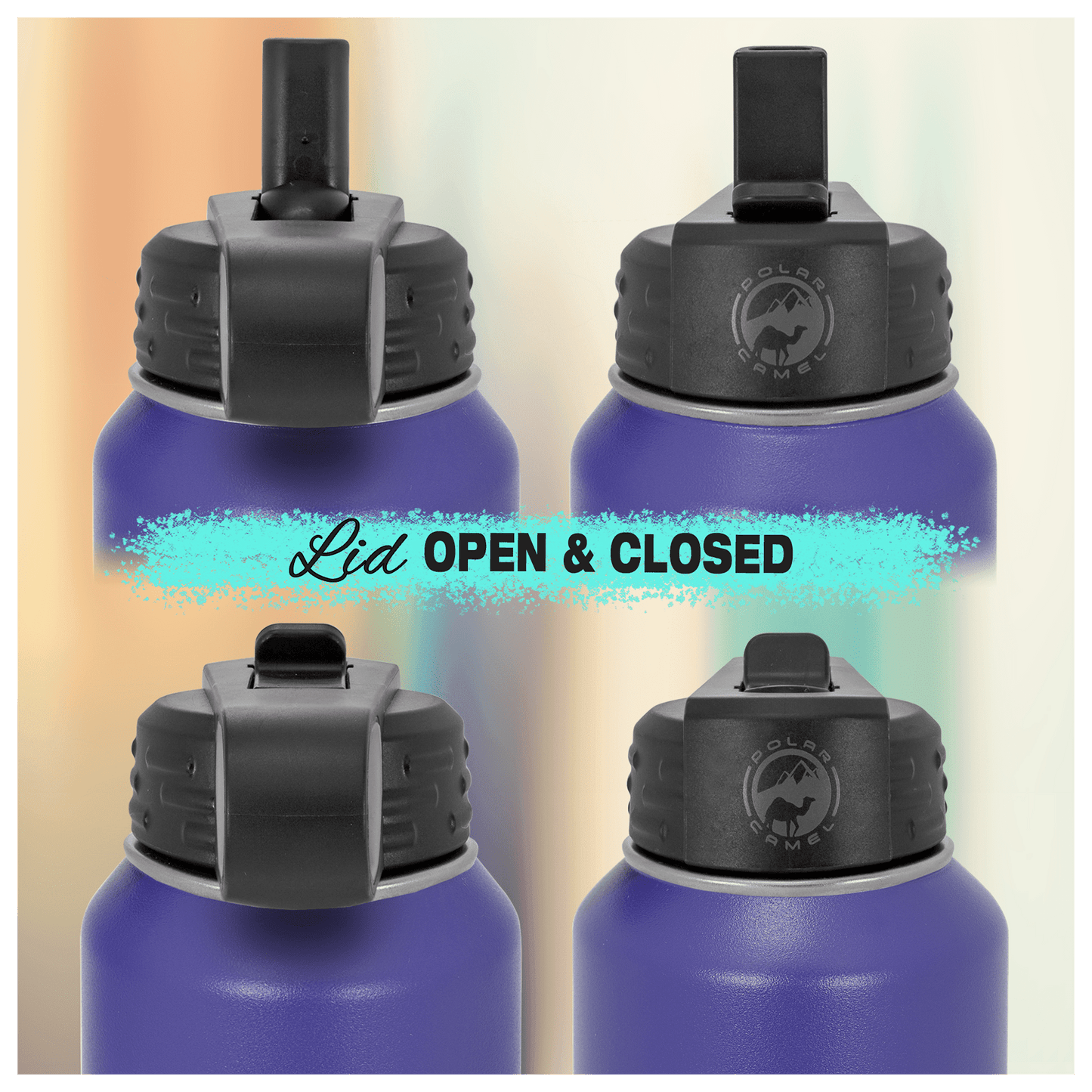 40 oz. Water Bottle with Custom Engraving