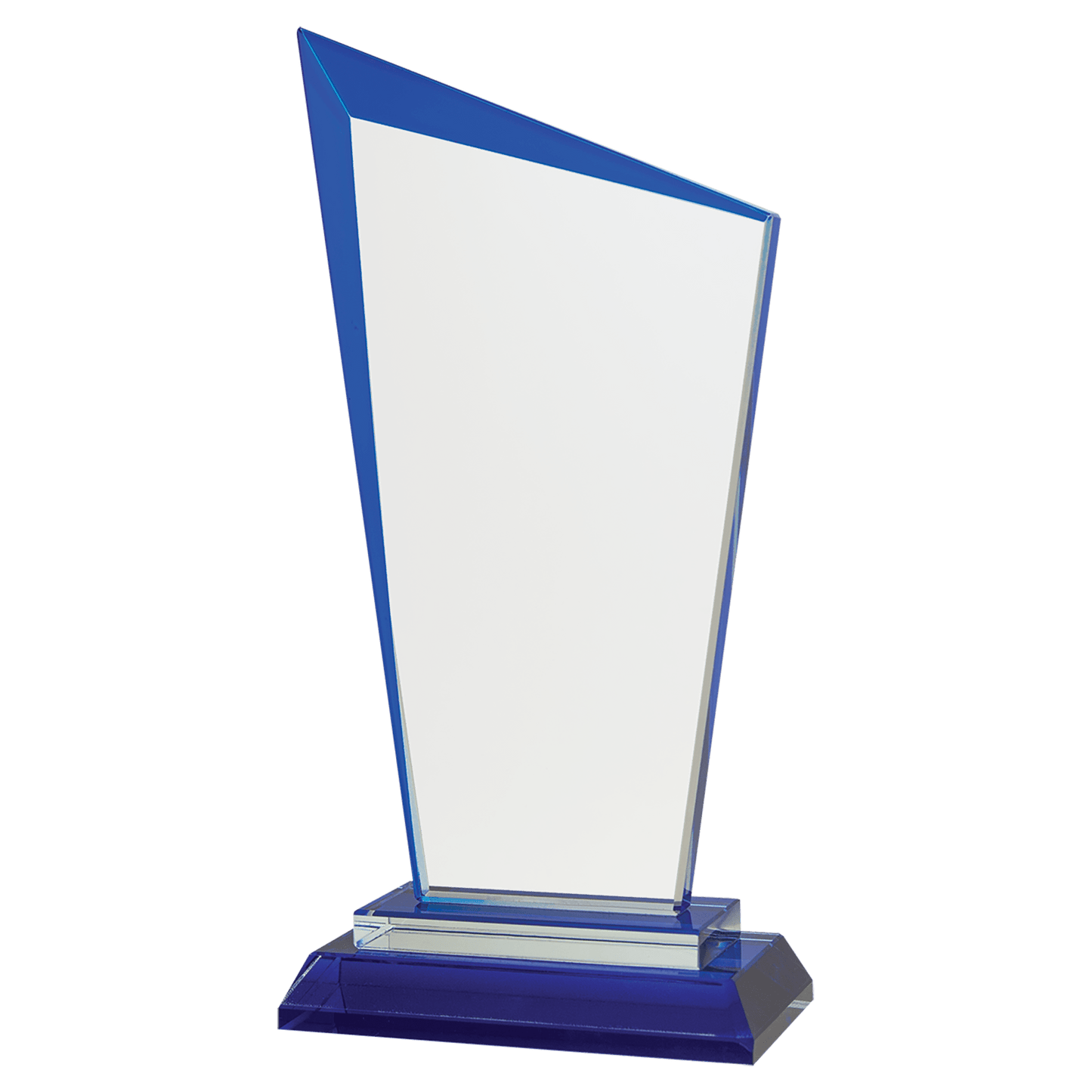 Razor Glass Award - Blue - Awards & More #