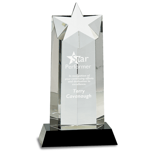 Star Column Crystal - Awards & More #