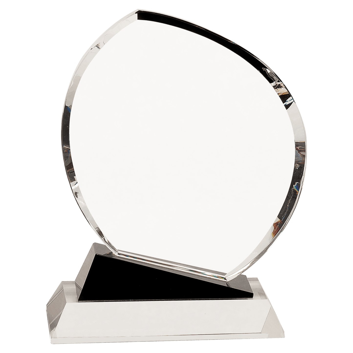 Oblong Crystal with Black Accents - Awards & More #