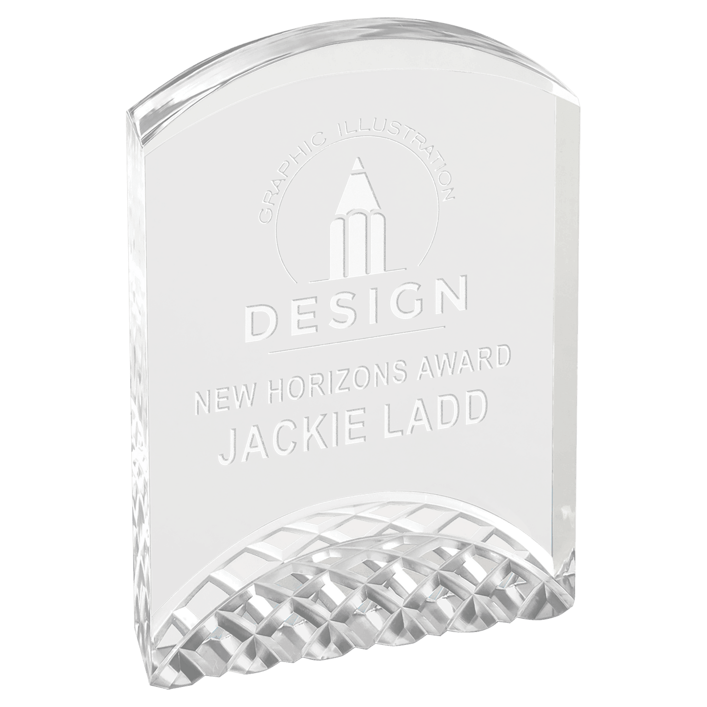 Horizon Acrylic - Silver - Awards & More