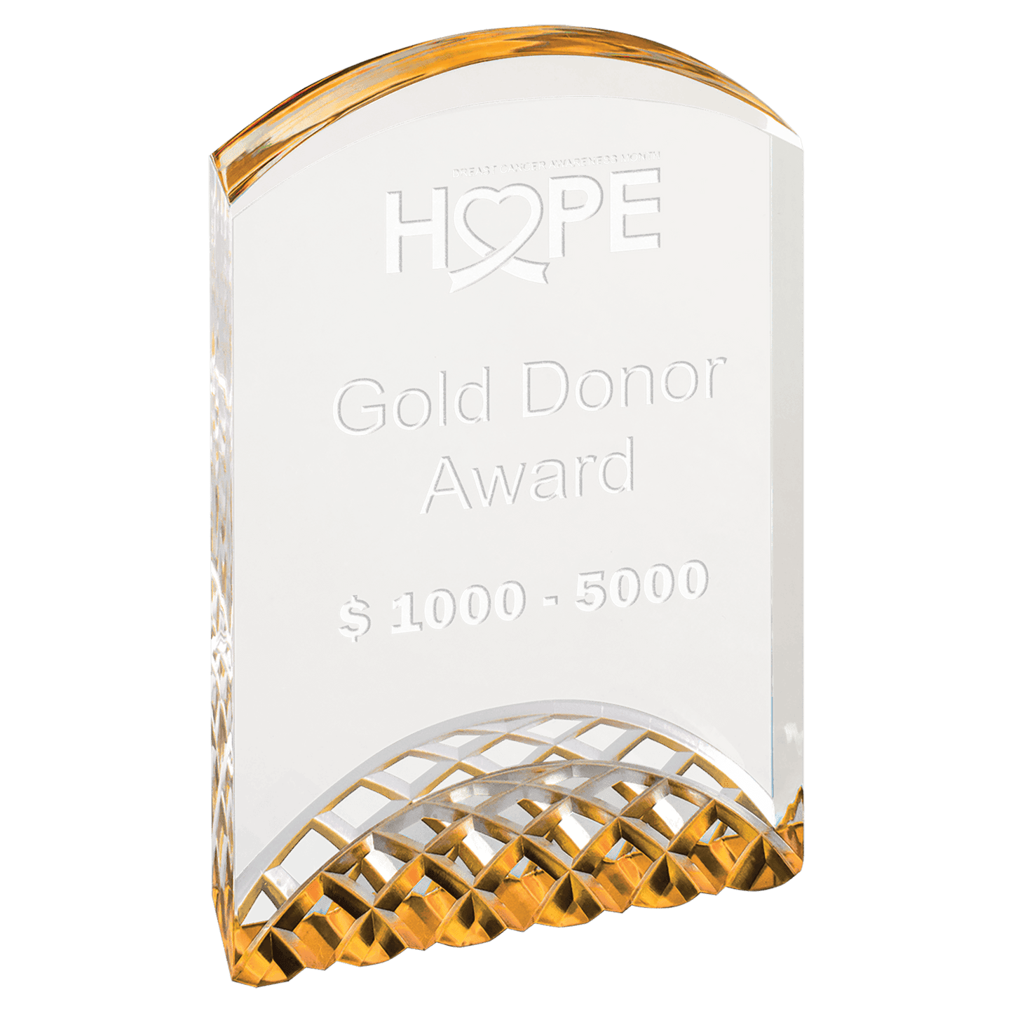 Horizon Acrylic - Gold - Awards & More