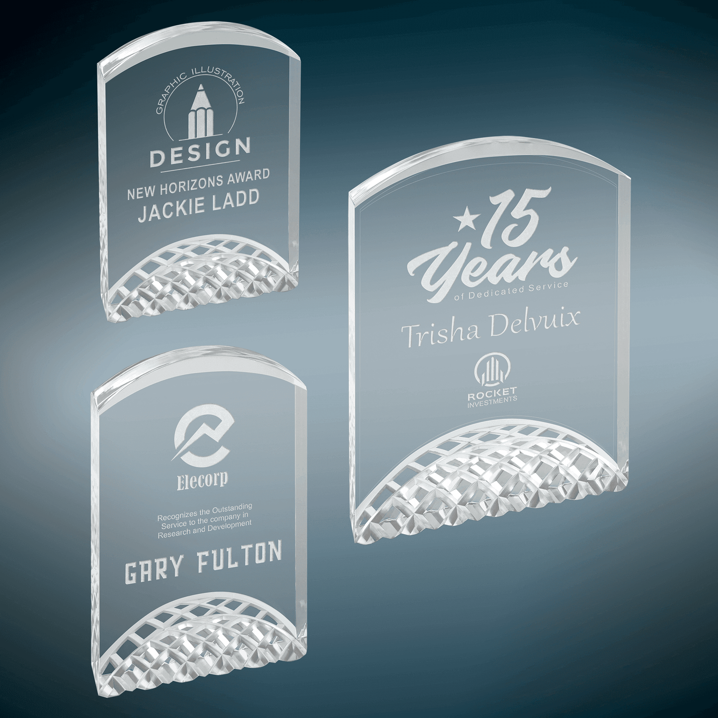 Horizon Acrylic - Silver - Awards & More