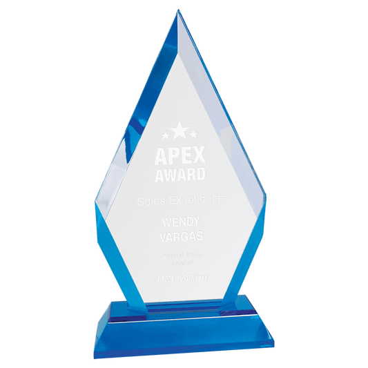 Diamond Impress Acrylic - Blue - Awards & More #