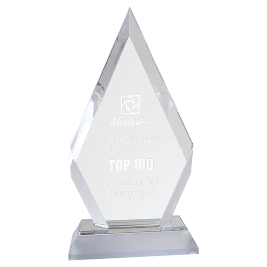 Diamond Impress Acrylic - Silver - Awards & More #