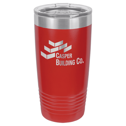 20 oz. Ringneck Tumbler with Clear Lid - Custom Engraving