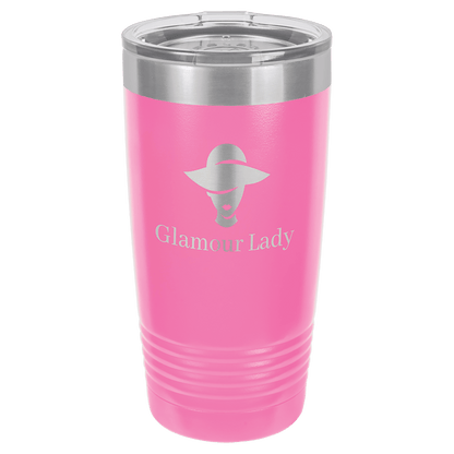 20 oz. Ringneck Tumbler with Clear Lid - Custom Engraving