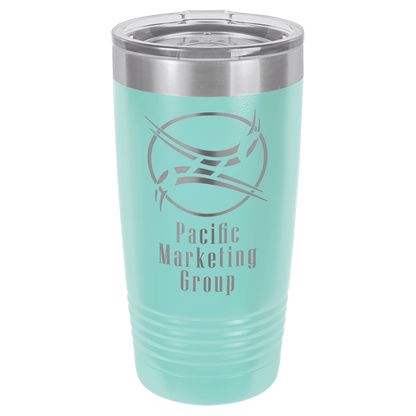 20 oz. Ringneck Tumbler with Clear Lid - Custom Engraving
