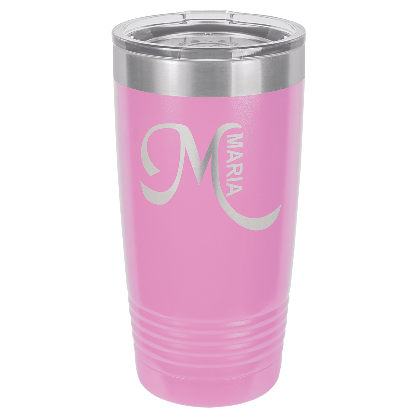 20 oz. Ringneck Tumbler with Clear Lid - Custom Engraving