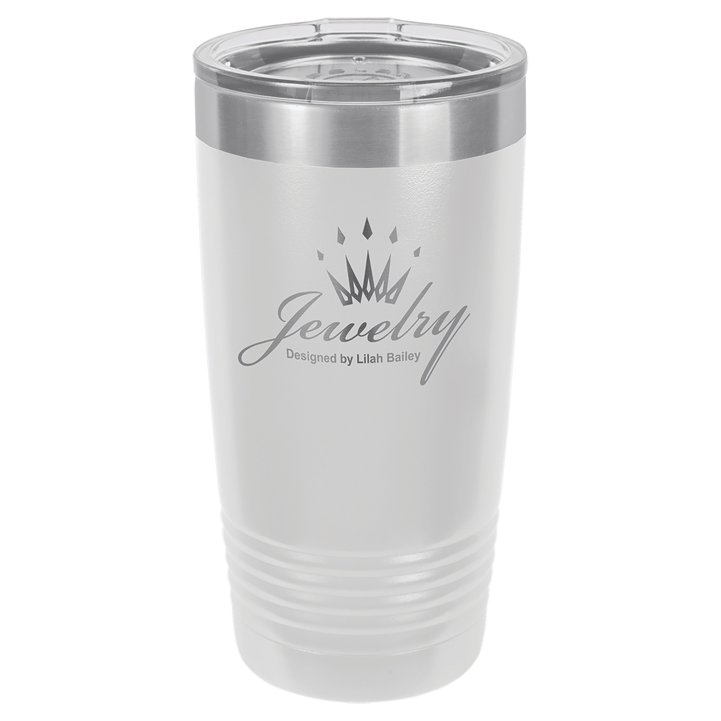 20 oz. Ringneck Tumbler with Clear Lid - Custom Engraving