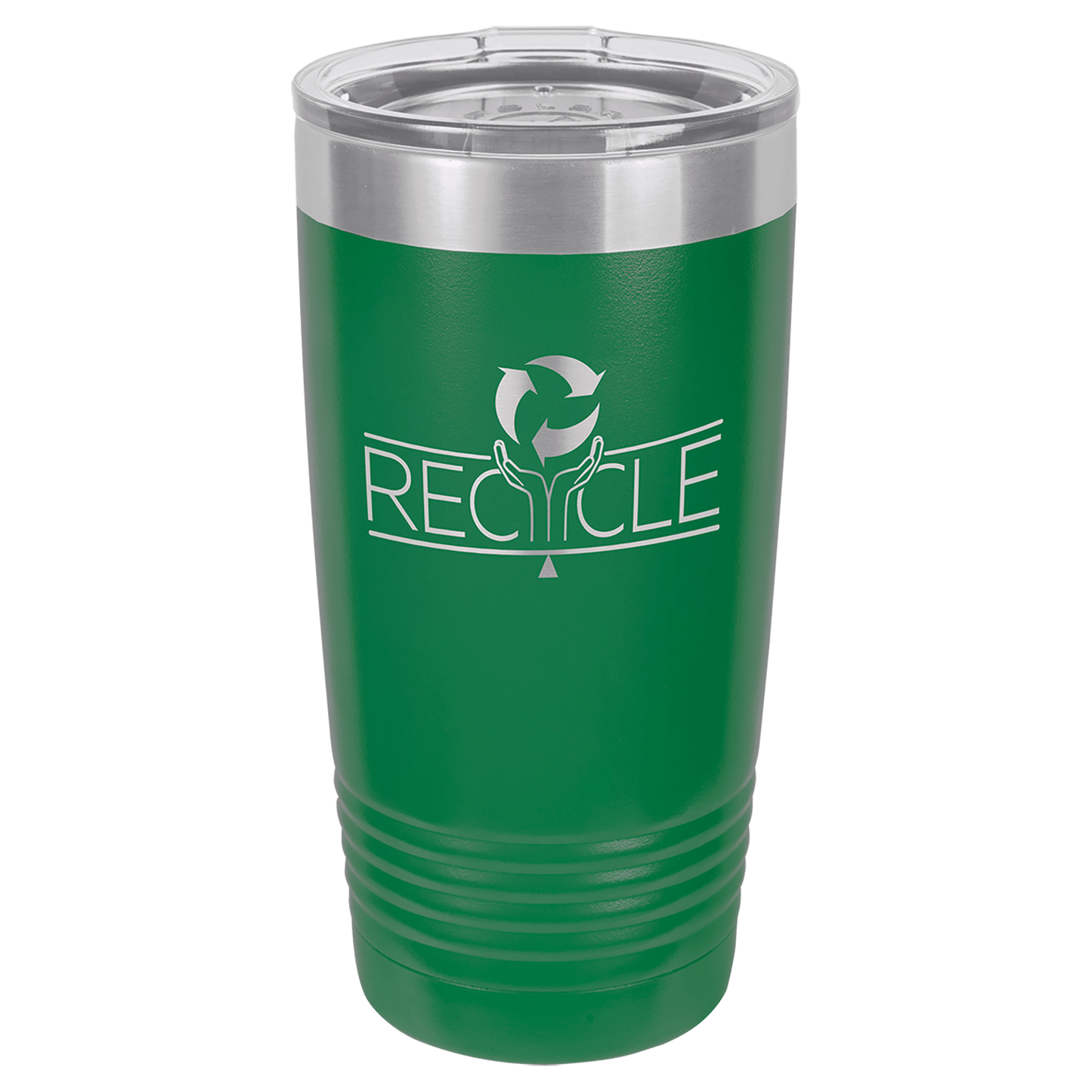 20 oz. Ringneck Tumbler with Clear Lid - Custom Engraving
