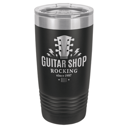 20 oz. Ringneck Tumbler with Clear Lid - Custom Engraving