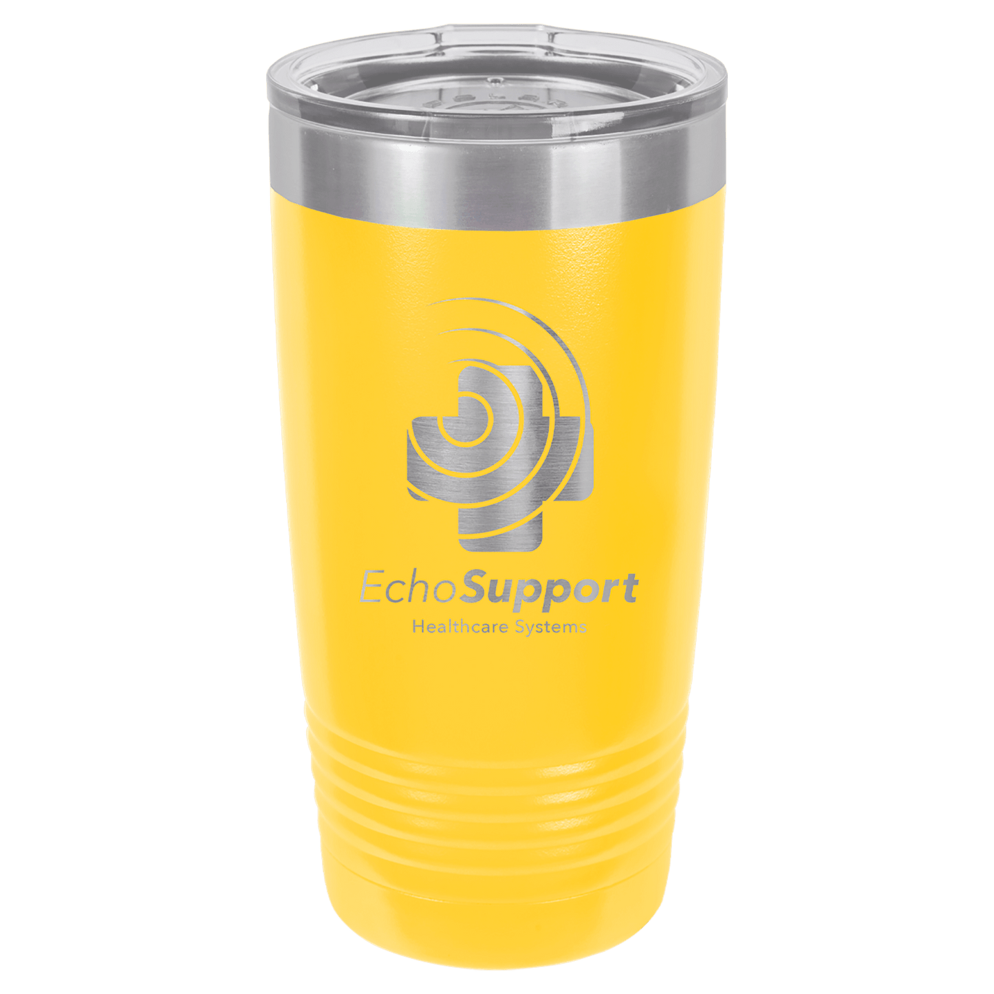 20 oz. Ringneck Tumbler with Clear Lid - Custom Engraving