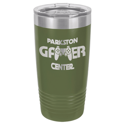 20 oz. Ringneck Tumbler with Clear Lid - Custom Engraving