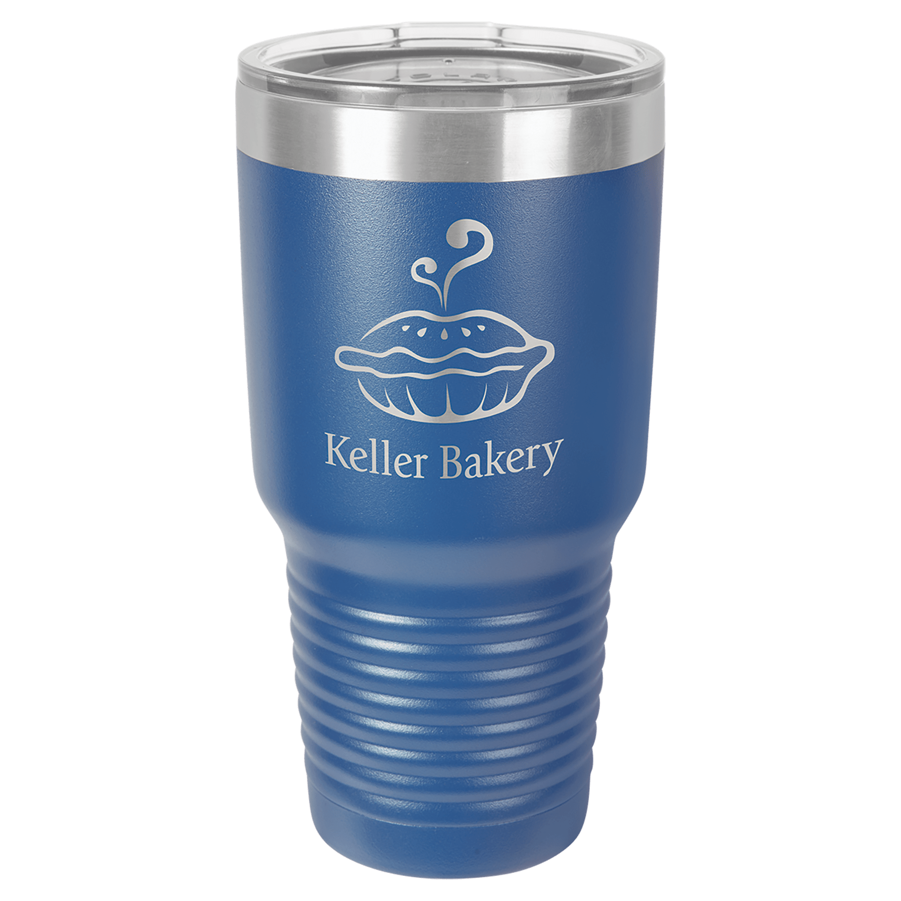 30 oz. Ringneck Tumbler with Clear Lid - Custom Engraving - Awards & More