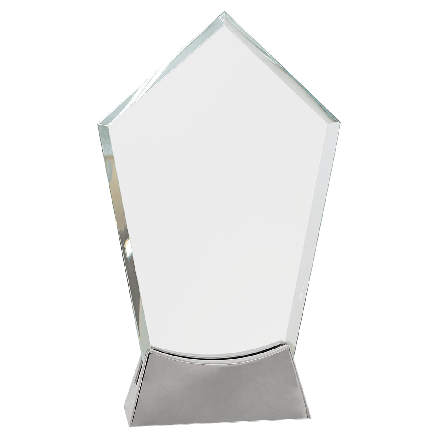 Peak Platinum Glass with Full Metal Base - Awards & More #
