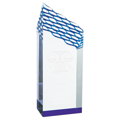 Riptide Acrylic - Blue - Awards & More