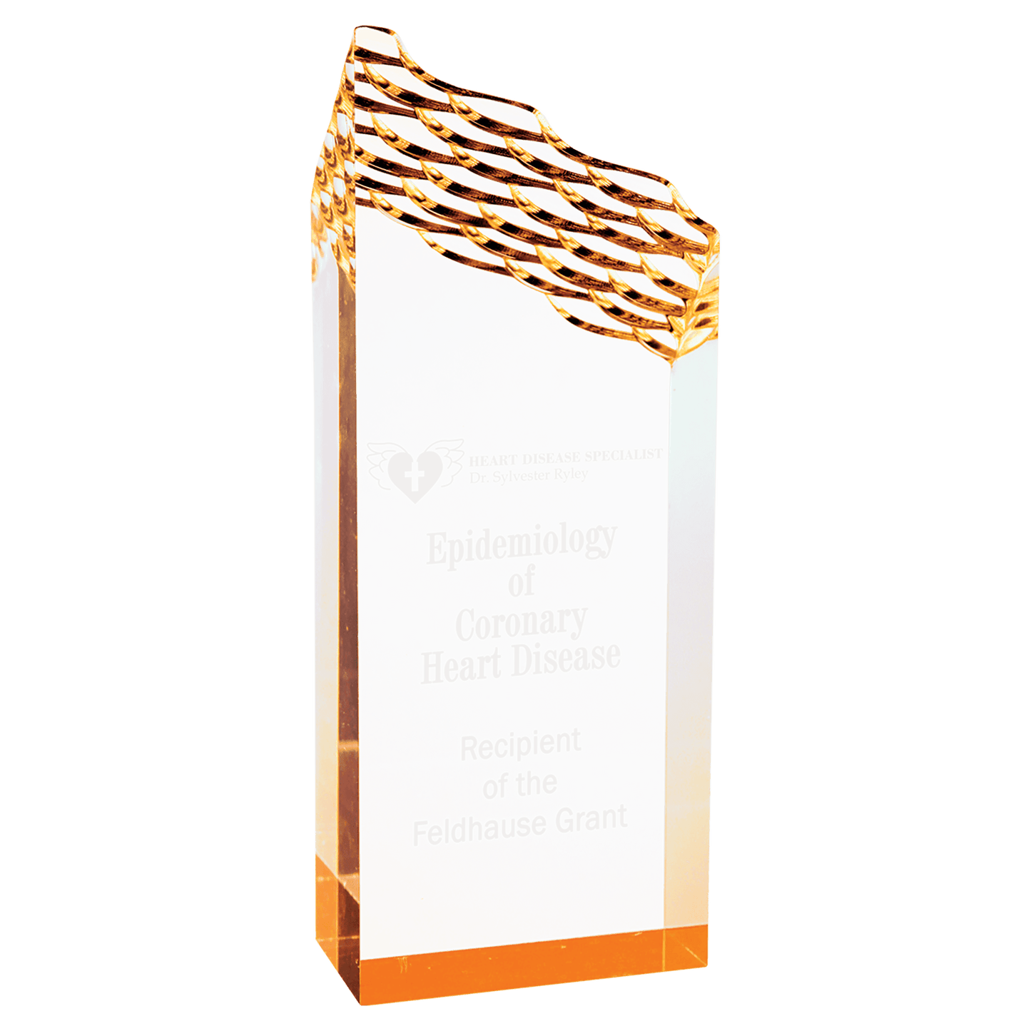 Riptide Acrylic - Gold - Awards & More