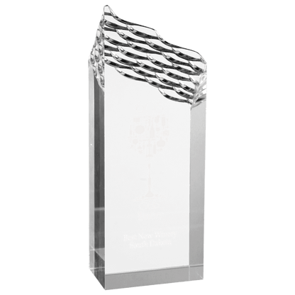 Riptide Acrylic - Silver - Awards & More