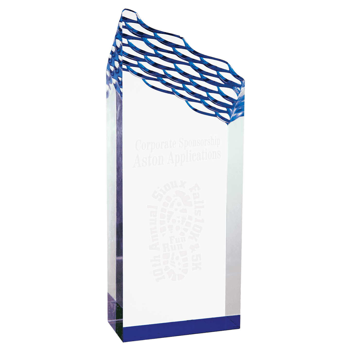Riptide Acrylic - Blue - Awards & More