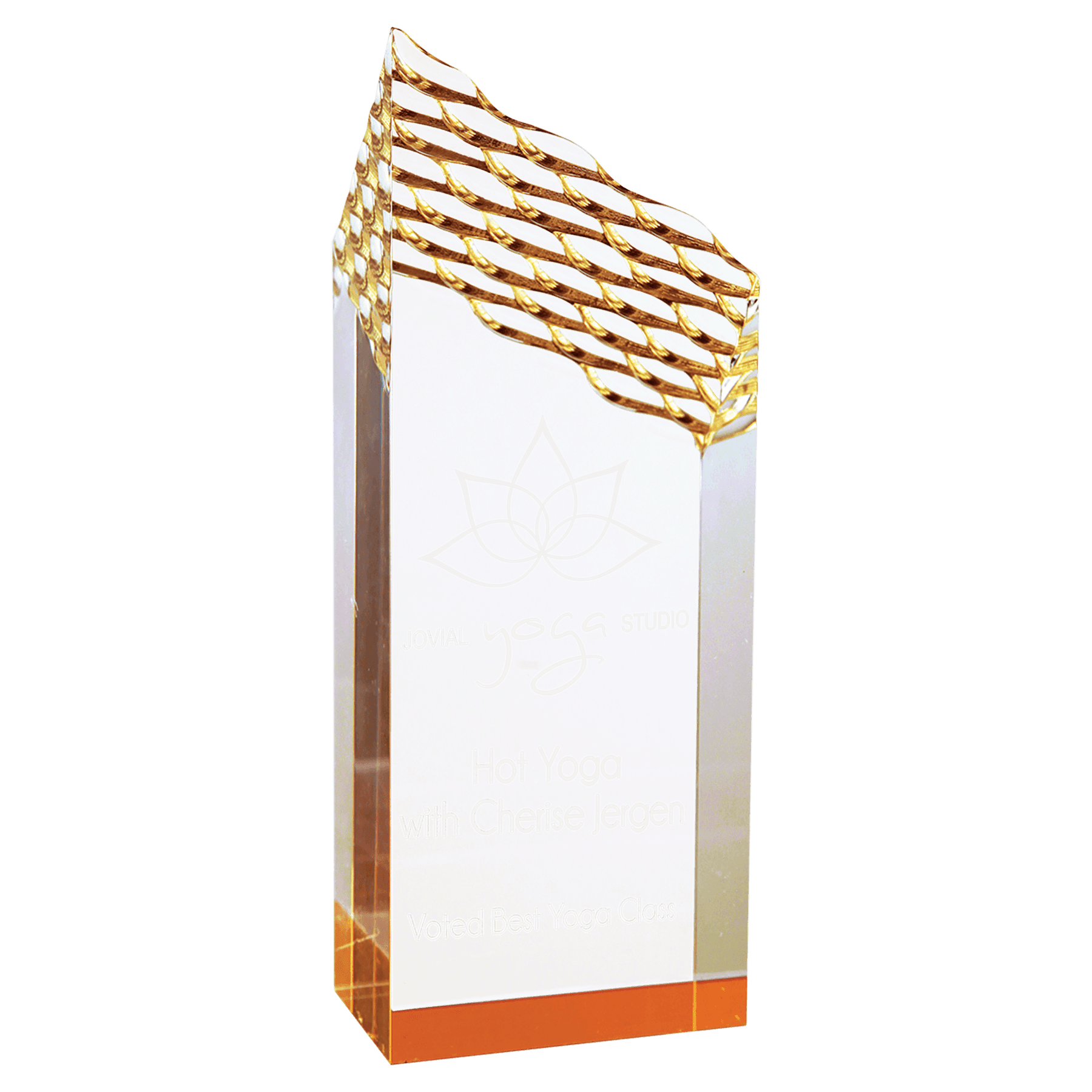 Riptide Acrylic - Gold - Awards & More