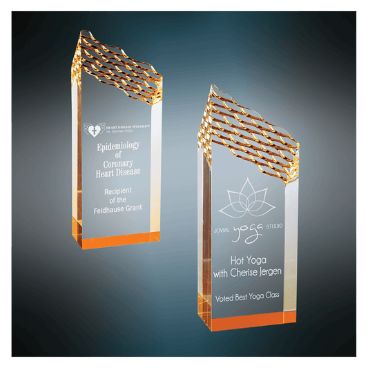 Riptide Acrylic - Gold - Awards & More
