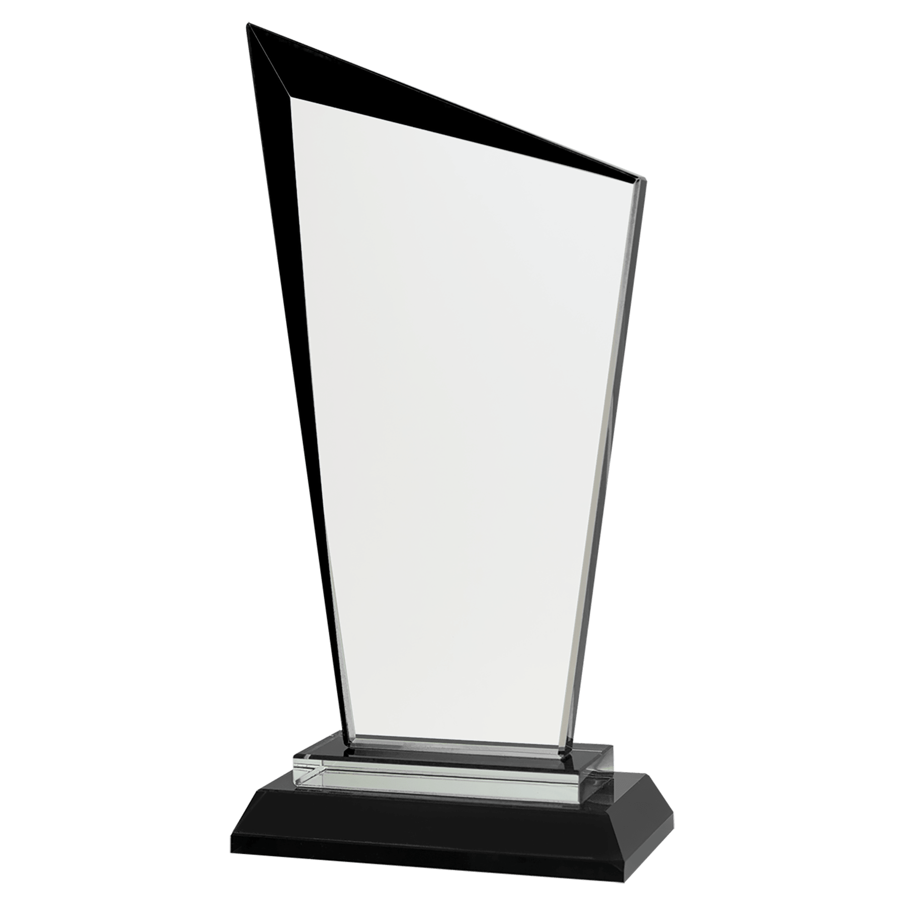 Razor Glass Award - Black - Awards & More #