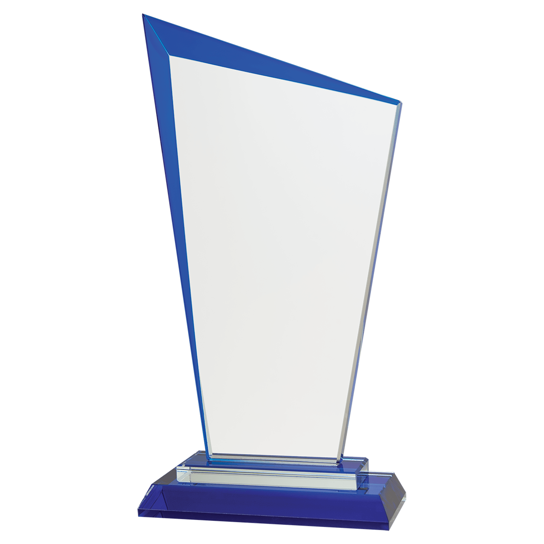 Razor Glass Award - Blue - Awards & More #