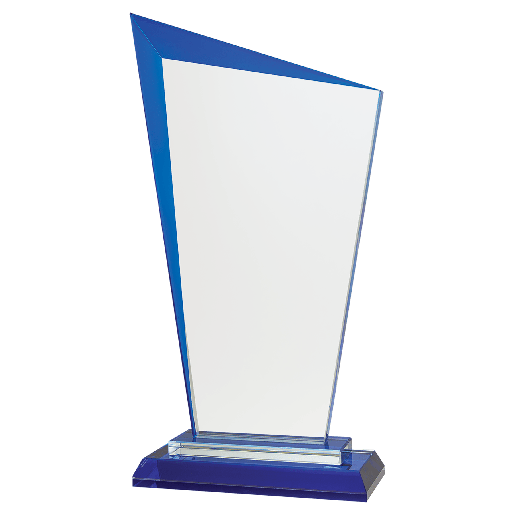 Razor Glass Award - Blue - Awards & More #