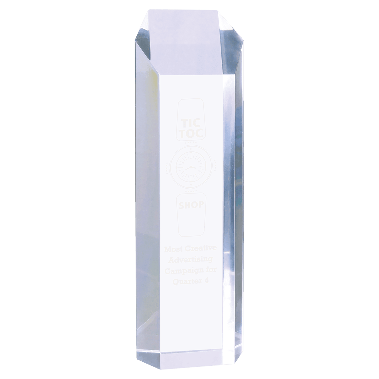 Tower Acrylic - Clear - Awards & More #