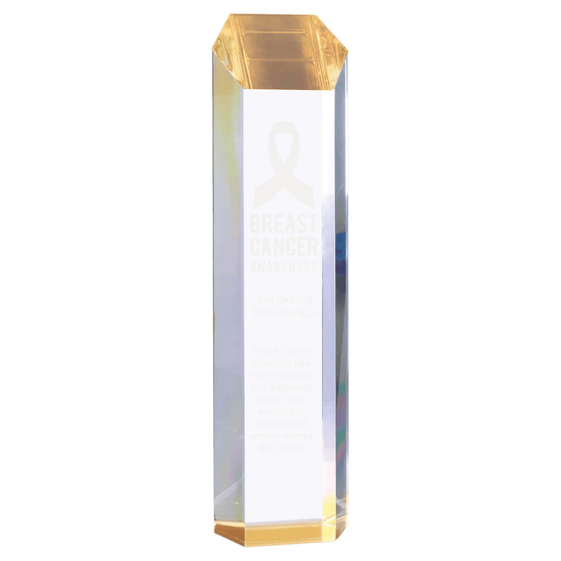 Tower Acrylic - Gold - Awards & More #