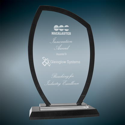 Peak Regal Glass - Black - Awards & More #